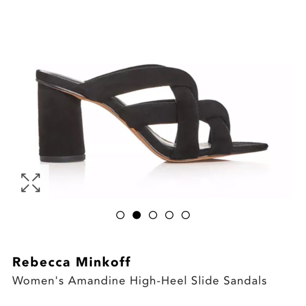 Rebecca Minkoff Amandine Black Suede Heels